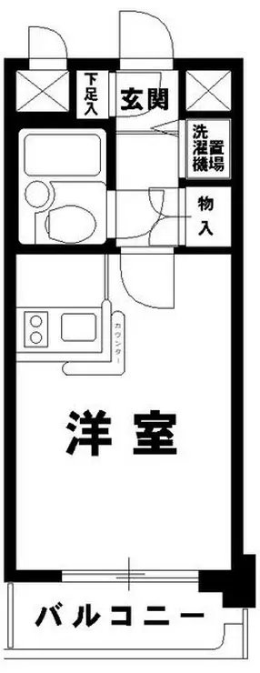 ワコーレ多摩川 3階階 間取り