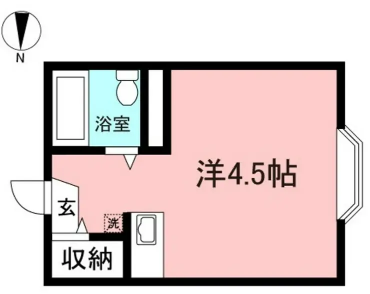 パークアベニューアートヴィレッジ弐番館 1階階 間取り