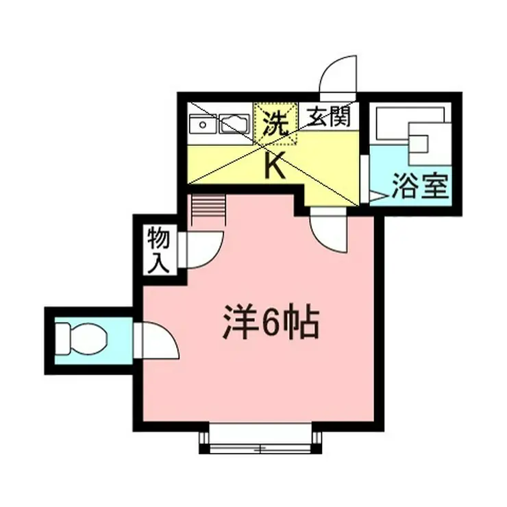 カーサ西生田 2階階 間取り