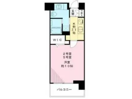 WINBELL 仙川(1K/3階)の間取り写真