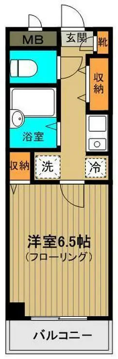 アルペジオ新中野 4階階 間取り