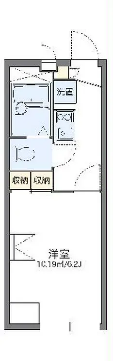 レオパレス東大門 2階階 間取り