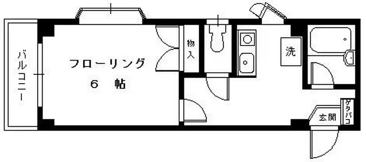 サニースポット 3階階 間取り