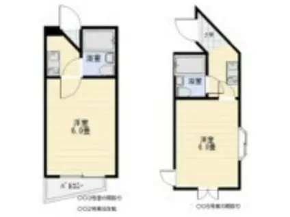 第7セイワコート(1K/3階)の間取り写真