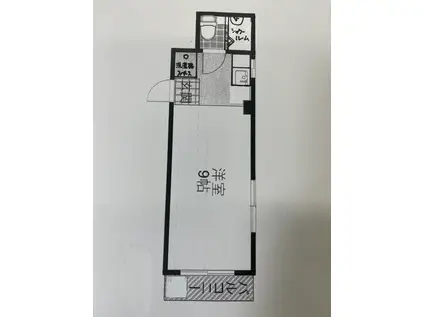 フォンティーヌ金山729(ワンルーム/7階)の間取り写真
