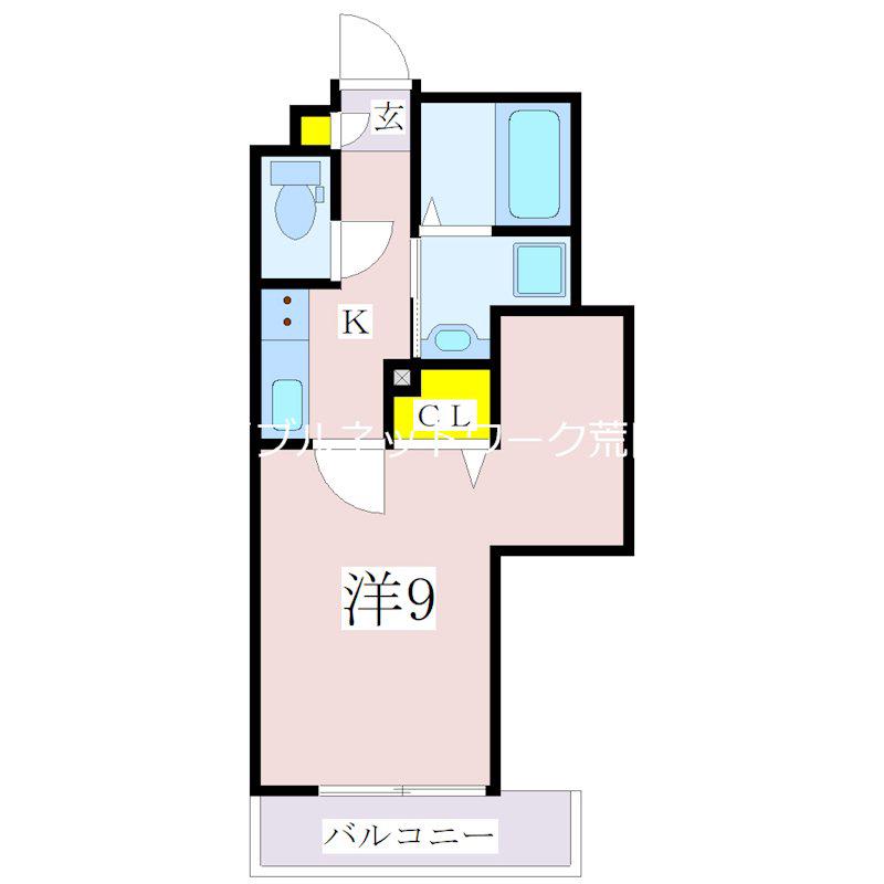 YSBLD.22(1K/5階)の間取り写真
