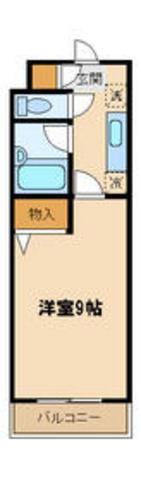 ガーデンヒルズ麻生(1K/1階)の間取り写真
