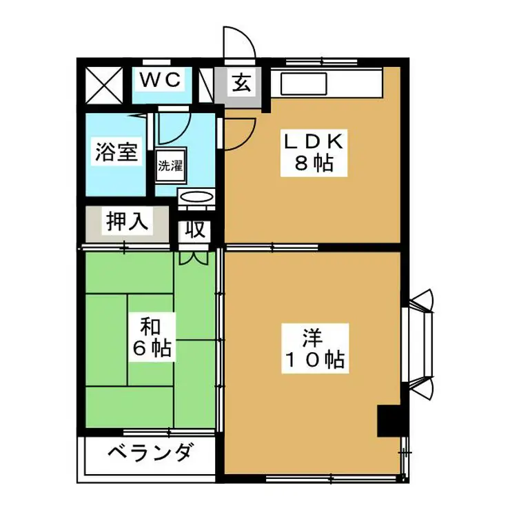 シルクハロー 1階階 間取り