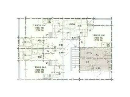 STAGE新栄(ワンルーム/1階)の間取り写真