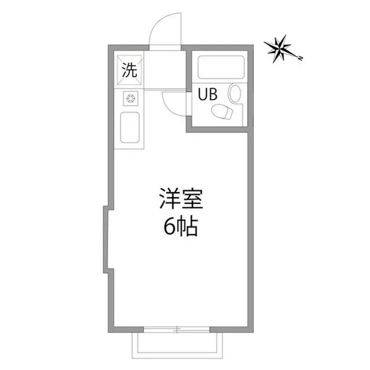 ハイムピア仙川 1階階 間取り