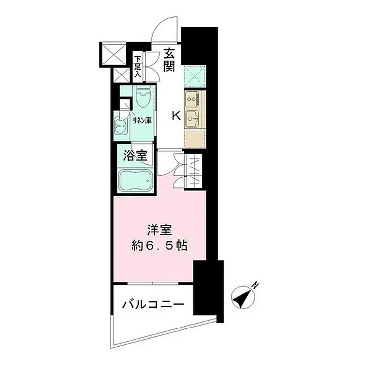 ザ・パークワンズ渋谷本町 10階階 間取り