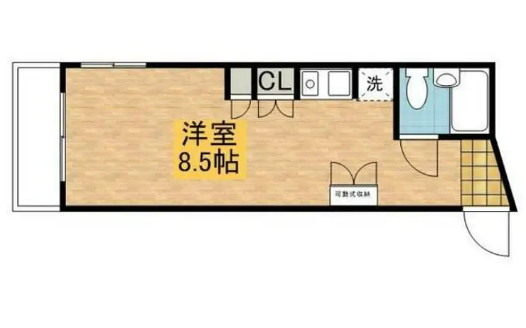 オーケービル 3階階 間取り