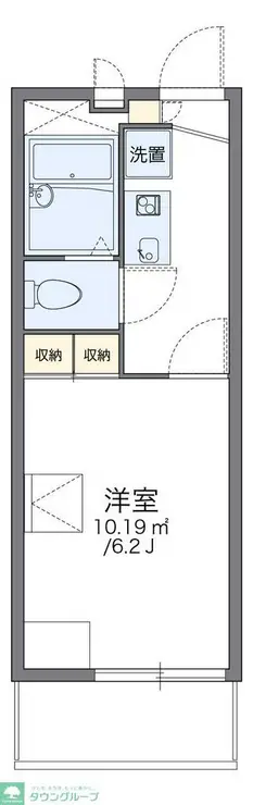 レオパレスIT 2階階 間取り