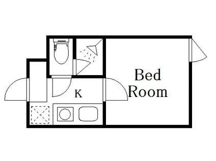 DECOR BLOCCO OYAMA DUE(1K/4階)の間取り写真