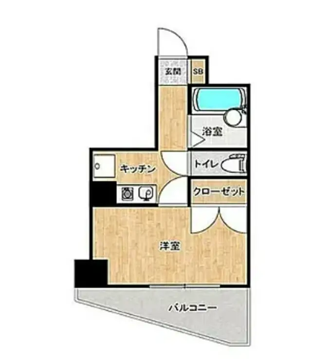 プレール荻窪 5階階 間取り