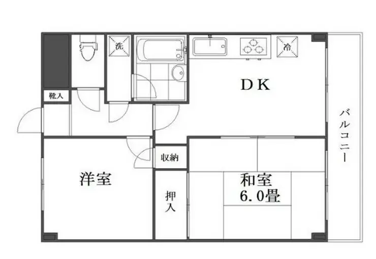 ライオンズマンション並木北公園 9階階 間取り