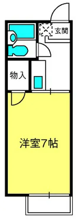 レインボーハウス 1階階 間取り