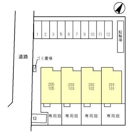 アウレスト(3LDK/2階)の間取り写真