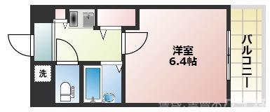 エステムコート新大阪(1K/3階)の間取り写真