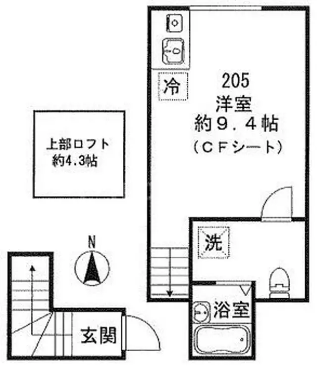 LoFteR 2階階 間取り