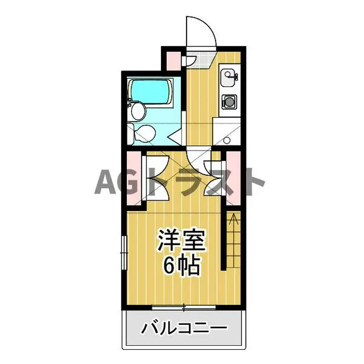 シティパレス上尾5 1階階 間取り