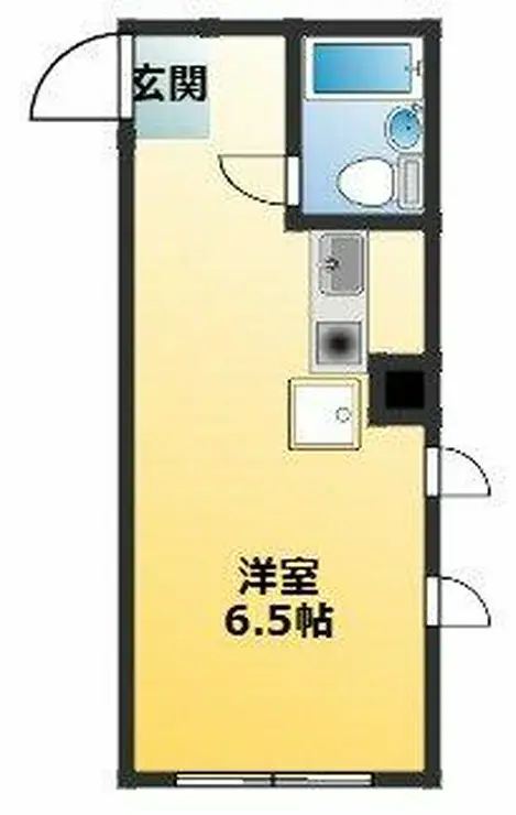 鶴田第一ビル 5階階 間取り