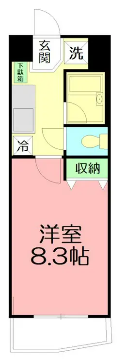 グランレスパス 2階階 間取り