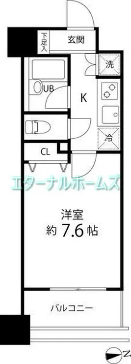 スペーシア秋葉原 4階階 間取り