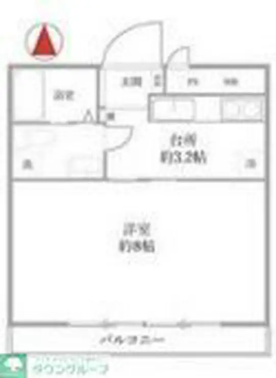 レヂオンス石神井公園 2階階 間取り