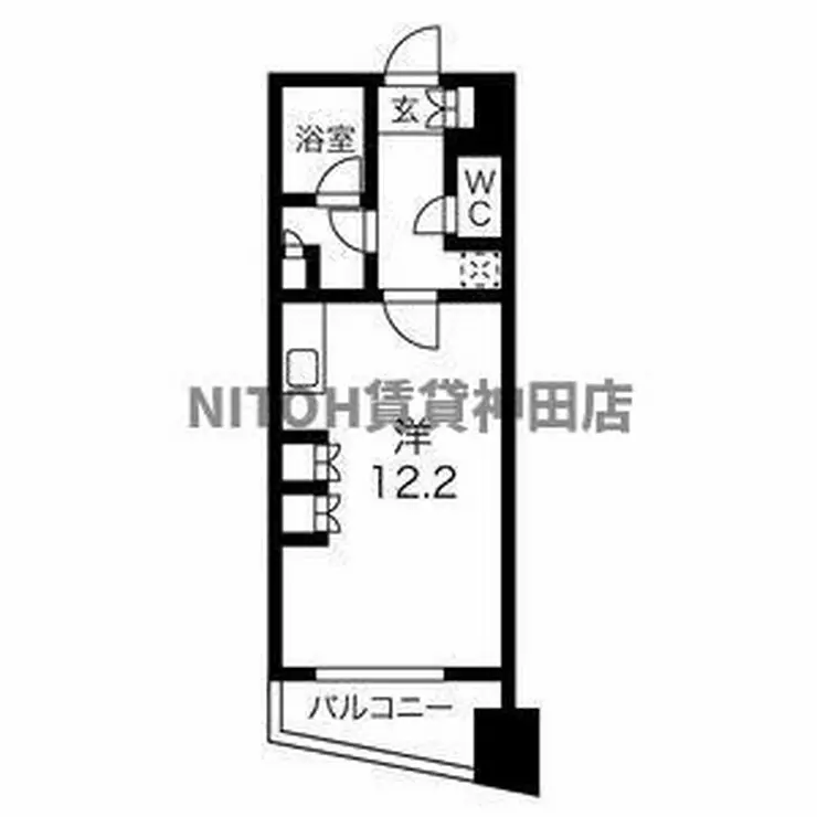 フォレシティ神田多町 5階階 間取り