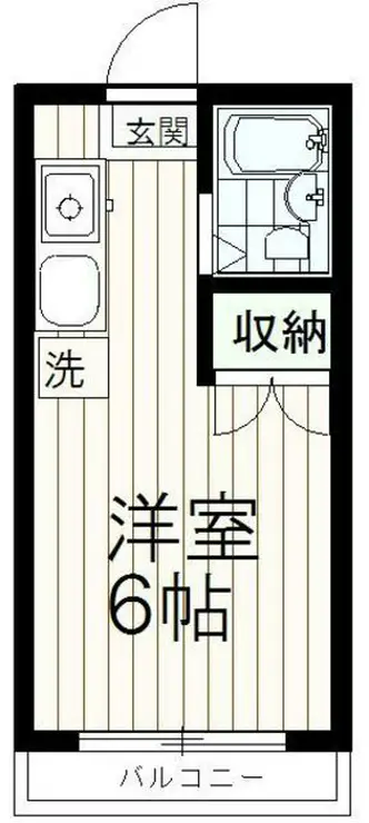 プレジオ多摩 3階階 間取り