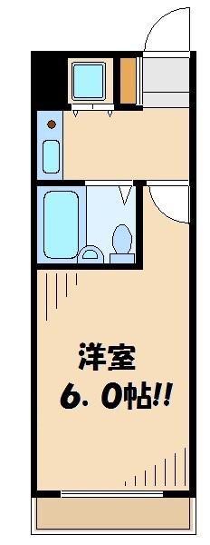 日神パレス永福町(1K/3階)の間取り写真