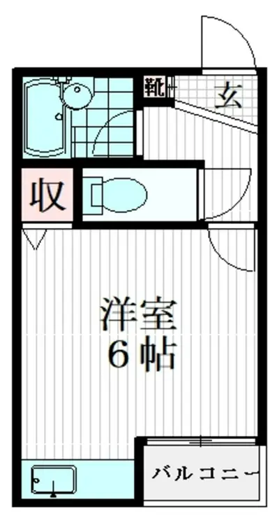 ヴィーヴル27 3階階 間取り