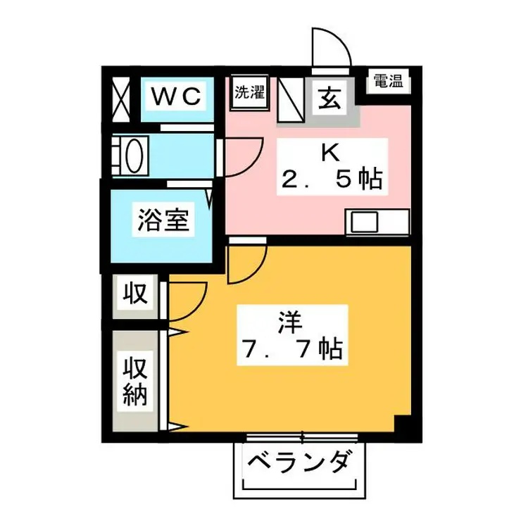 みんなのアパートメント 2階階 間取り