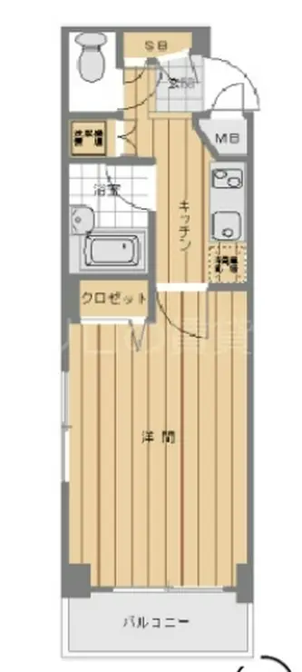 ティアラ大崎 3階階 間取り