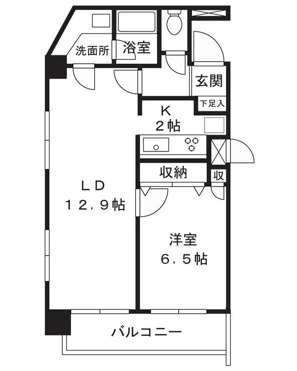 琳和サニーコート 2階階 間取り