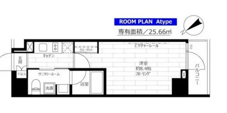 ステージグランデ茅場町 3階階 間取り