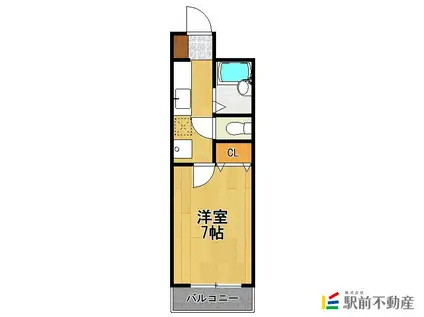 そよ風5番館(1K/2階)の間取り写真