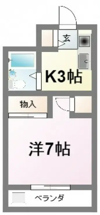 アピーズ11 1階階 間取り