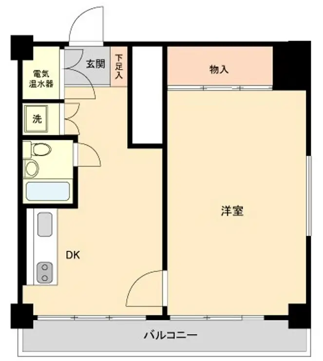長者町ビジネスマンション 11階階 間取り