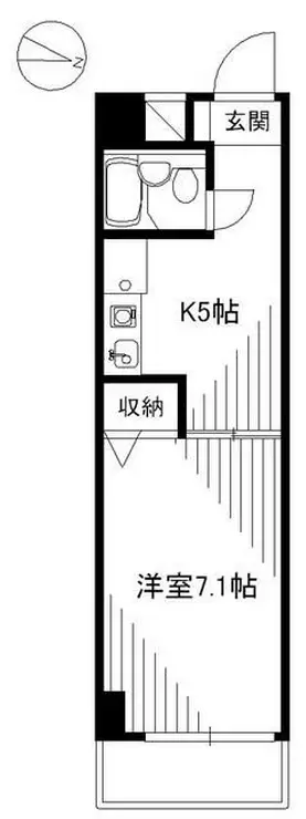 ロイヤルエクセレント学芸大 3階階 間取り