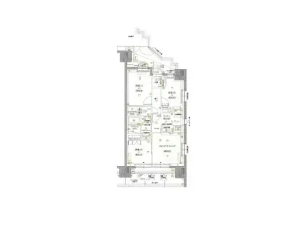 ガーラ・レジデンス平井(3LDK/7階)の間取り写真