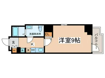 GRANSITE IKEBUKURO(1K/7階)の間取り写真