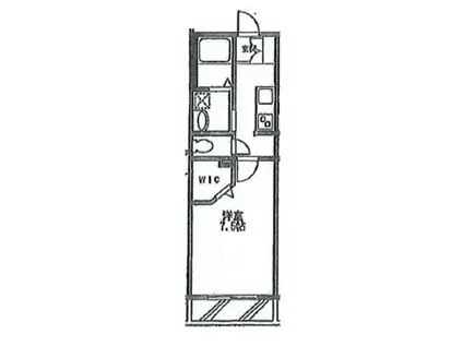 サンエムコーポ11(1K/1階)の間取り写真