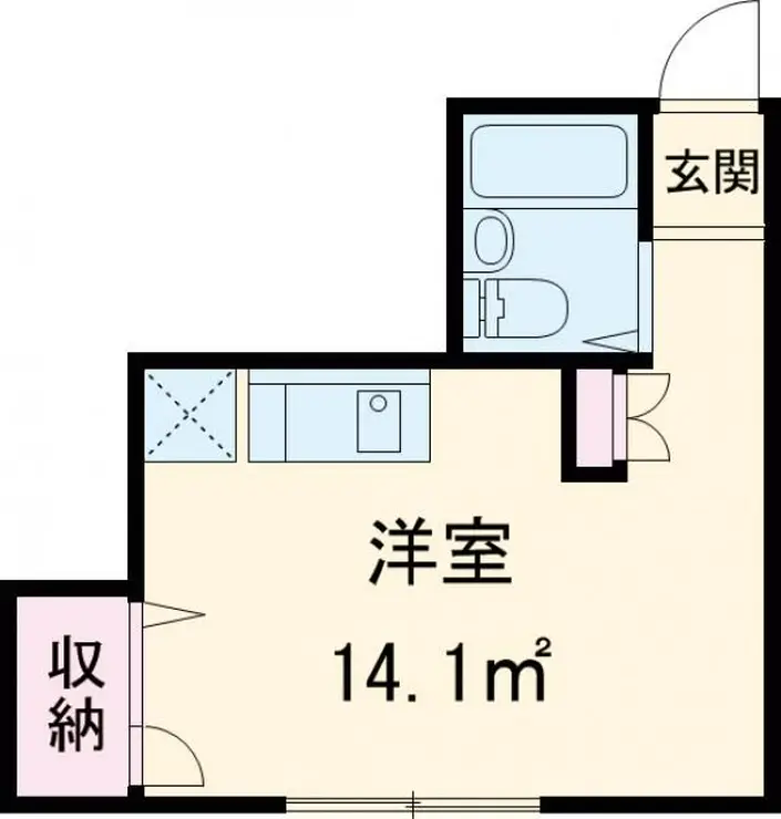 パークサイドハウス 3階階 間取り