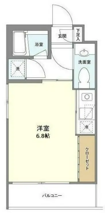 ベルファース都立大学 3階階 間取り