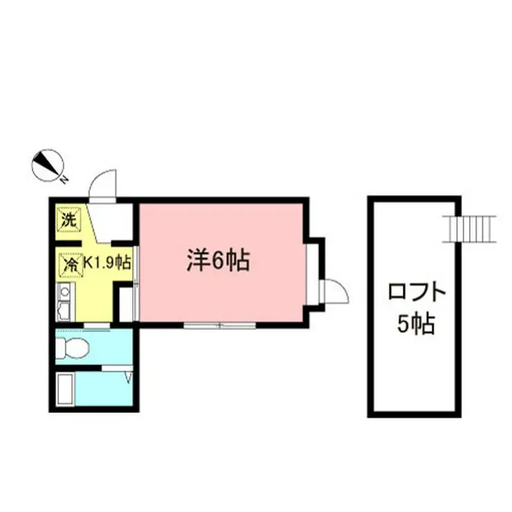 マ・ピエス百合ヶ丘 2階階 間取り