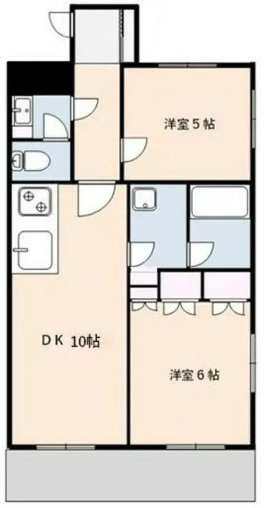 ライオンズプラザ池尻大橋 5階階 間取り
