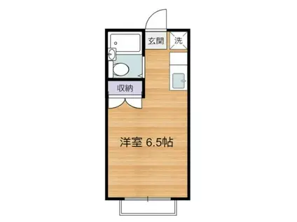 エステート・フィガロ(1K/1階)の間取り写真