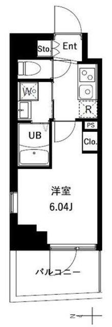アーバンパーク川口並木(1K/4階)の間取り写真